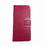 Iphone 6 / 6S Litchi flip stand læder cover, pink